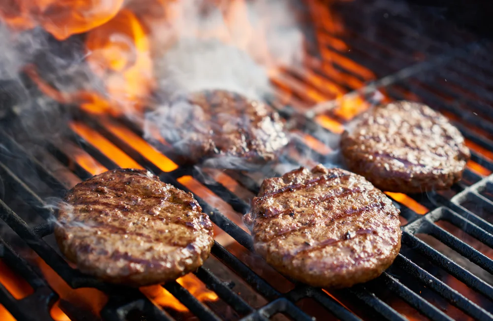 Food sticking BBQ grill